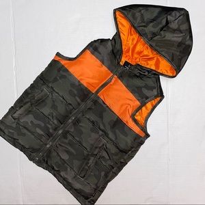 NWOT* Lee Puffer Hooded Vest boys 6